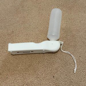 Pet Water Bottle w/Attached Bowl